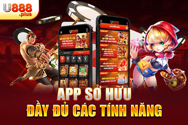 App sở hữu đầy đủ các tính năng